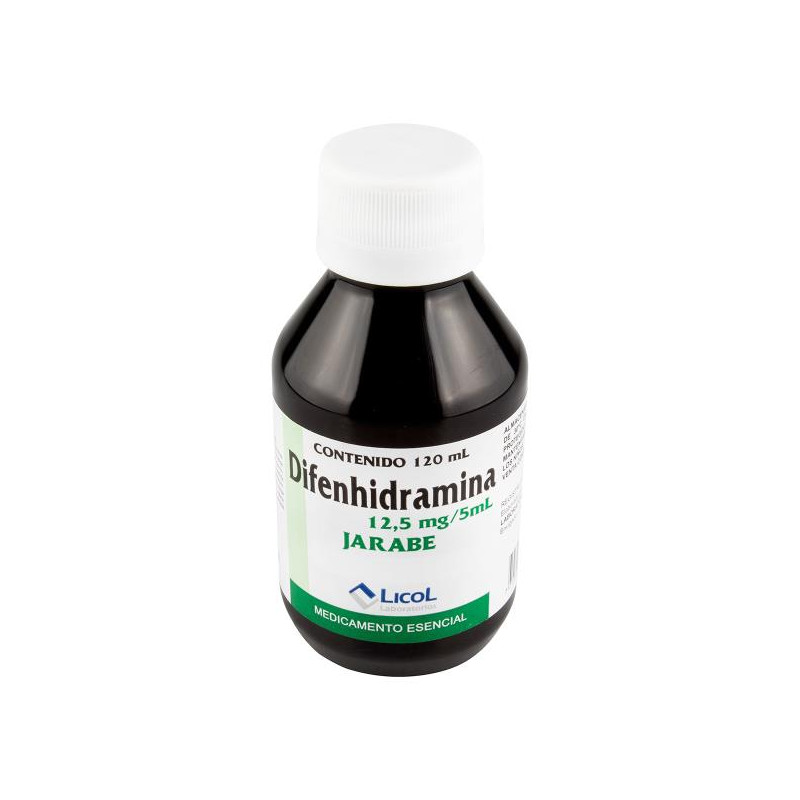 DIFENHIDRAMINA JARABE 120 ML LC DIFENHIDRAMINA DIFENHIDRAMINA JARABE 120 ML LC DIFENHIDRAMINA
