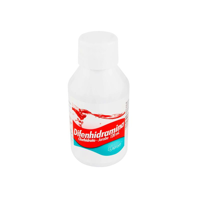 DIFENHIDRAMINA JARABE 120 ML LP DIFENHIDRAMINA DIFENHIDRAMINA JARABE 120 ML LP DIFENHIDRAMINA