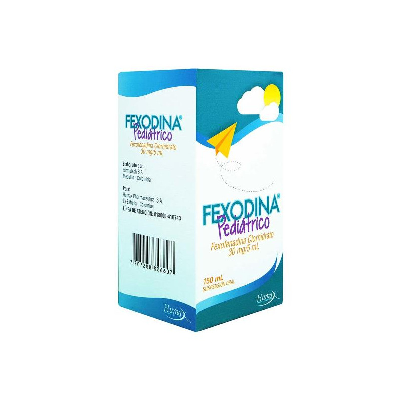 FEXODINA 0.6% SUSPENSION ORAL 150 ML 