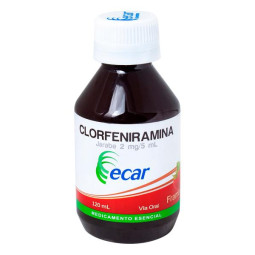 CLORFENIRAMINA JARABE 120 ML EC CLORFENIRAMINA 