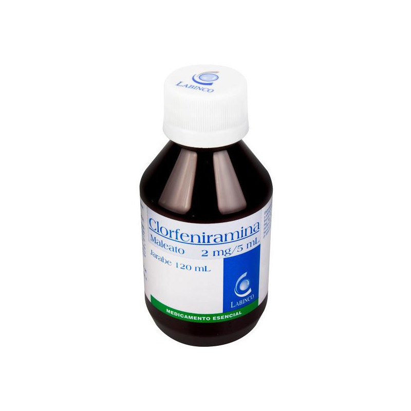 CLORFENIRAMINA JARABE 120 ML LB CLORFENIRAMINA
