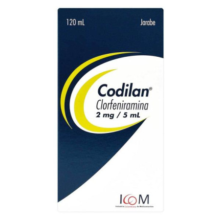 CODILAN JARABE 120 ML ICOM (PUMCV) (CLORFENIRAMINA)