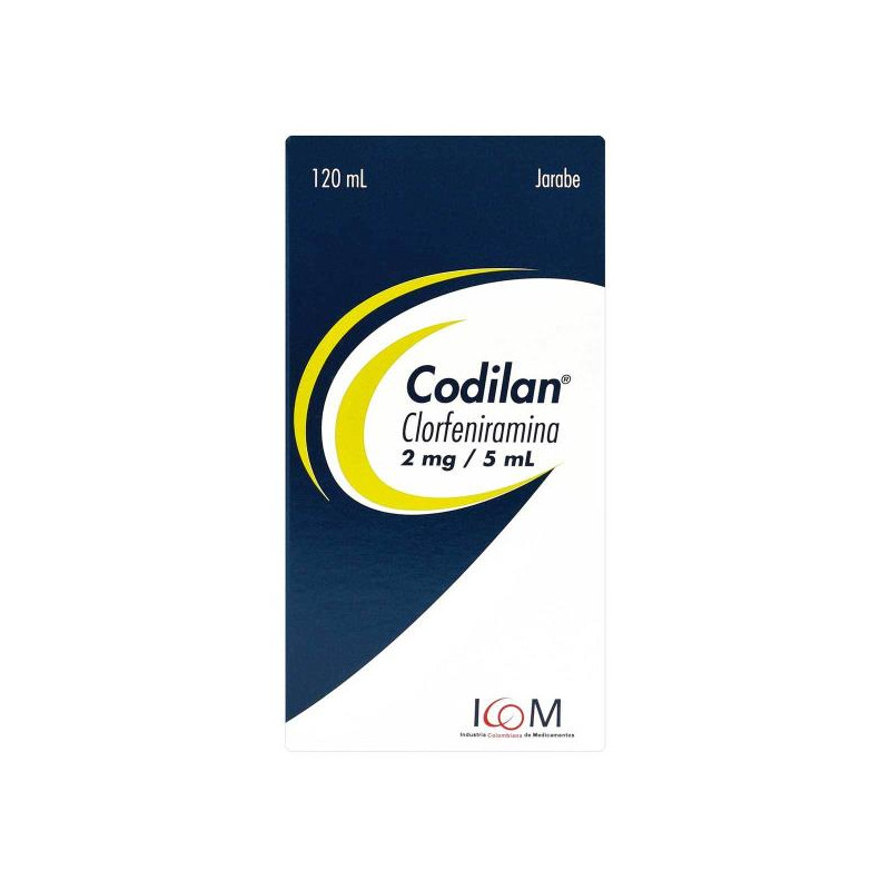 CODILAN JARABE 120 ML ICOM (PUMCV) (CLORFENIRAMINA)