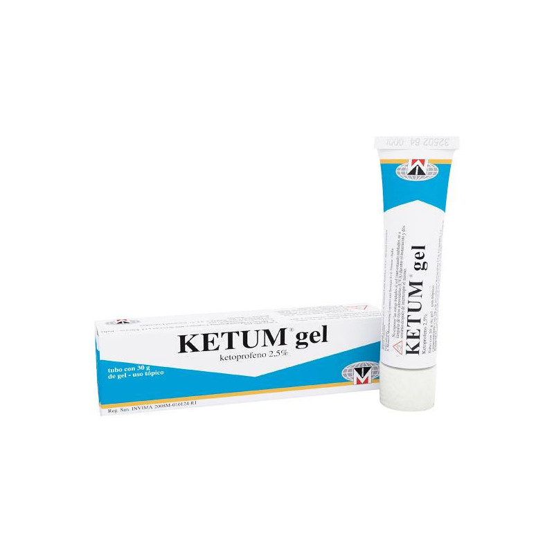 KETUM GEL TUBO 30 GR KETOPROFENO