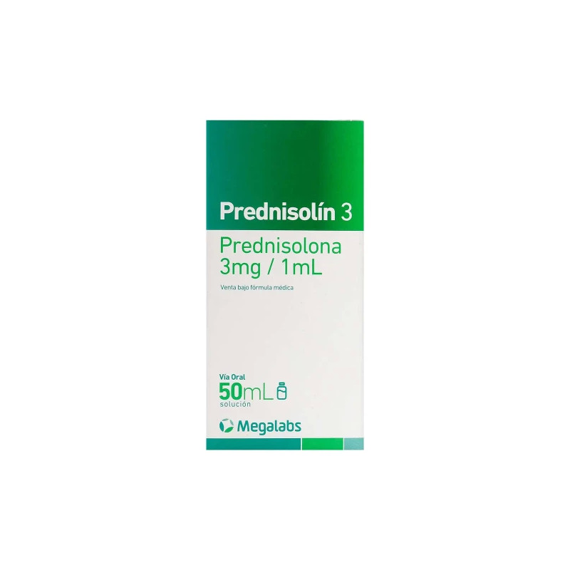 PREDNISOLIN 3 3 MG SOLUCION 50 ML PREDNISOLONA