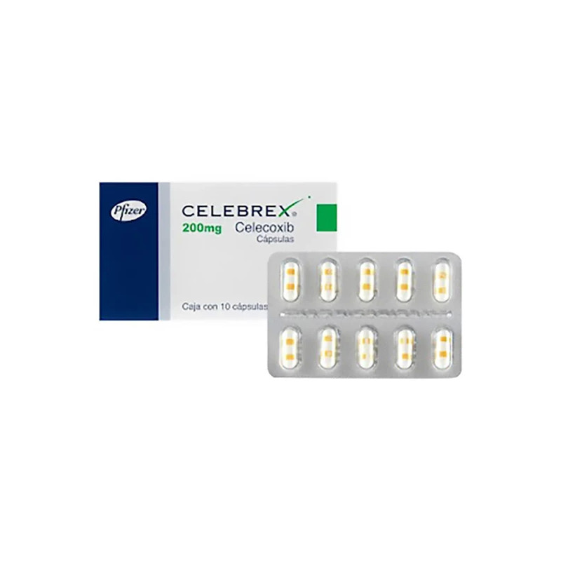 CELEBREX 200 MG 10 CAPSULAS (DA) CELECOXIB