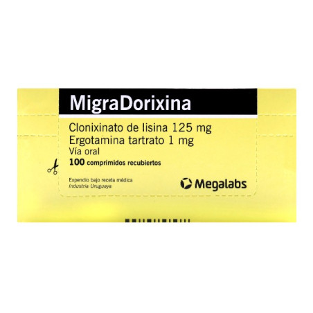 MIGRA DORIXINA 100 CAPSULAS (A) LISINA