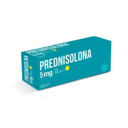 PREDNISOLONA 5 MG 100 TABLETAS LP PREDNISOLONA