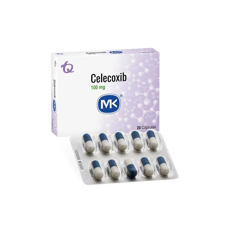 CELECOXIB 100 MG 20 CAPSULAS MK CELECOXIB