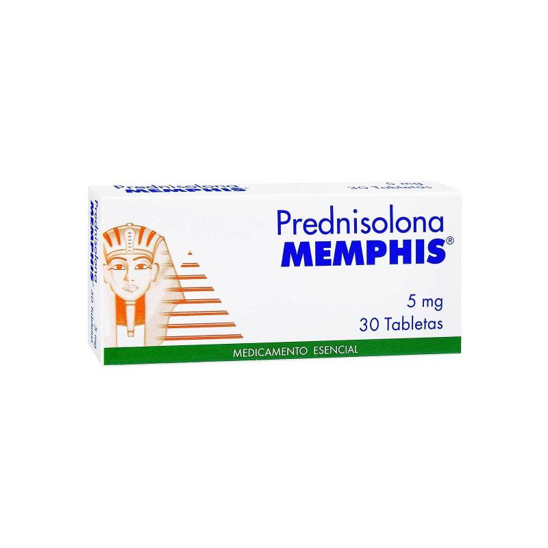 PREDNISOLONA 5 MG 30 TABLETAS MP PREDNISOLONA 