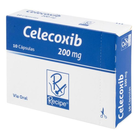 CELECOXIB 200 MG 10 CAPSULAS RC CELECOXIB