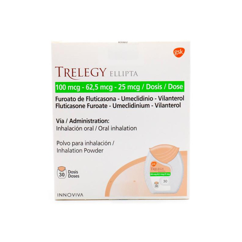 TRELEGY ELLI.100MCG/62.5MCG/25MCG 30DOS. 