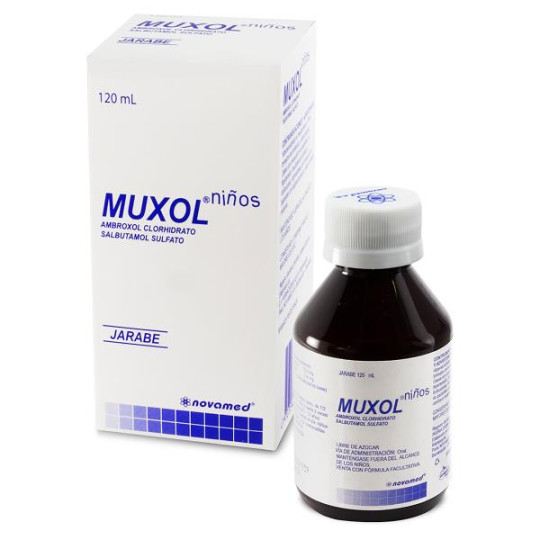 MUXOL NINOS JARABE 120 ML AMBROXOL