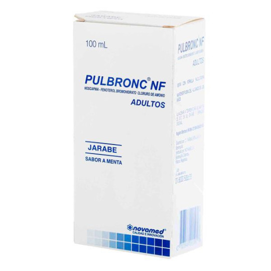 PULBRONC NF ADULTOS 100 ML CLOBUTINOL-CLORURO DE AMONIO PULBRONC NF ADULTOS 100 ML CLOBUTINOL-CLORURO DE AMONIO