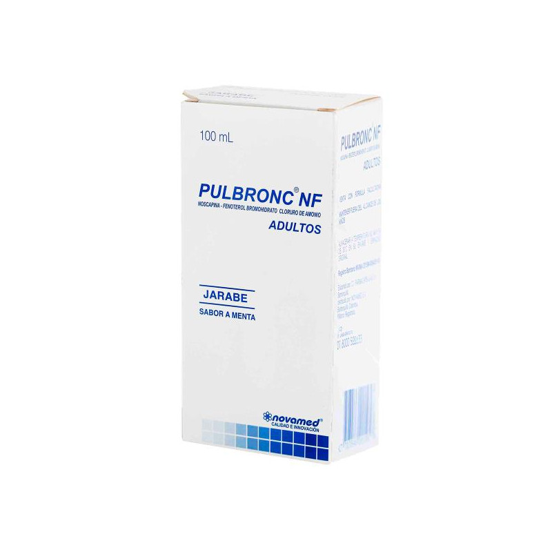 PULBRONC NF ADULTOS 100 ML CLOBUTINOL-CLORURO DE AMONIO PULBRONC NF ADULTOS 100 ML CLOBUTINOL-CLORURO DE AMONIO