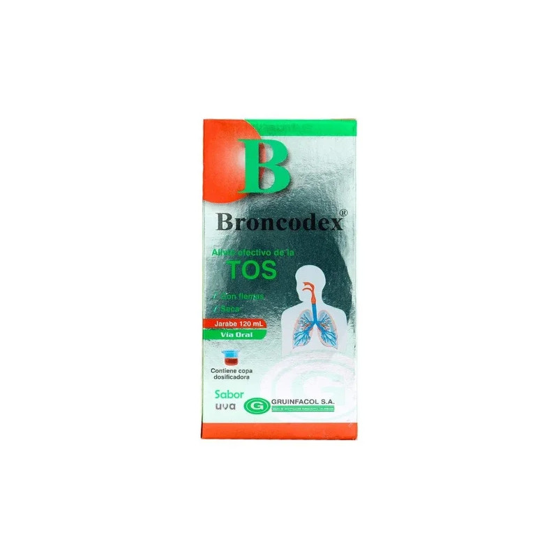 BRONCODEX JARABE 120 ML BROMHEXINA