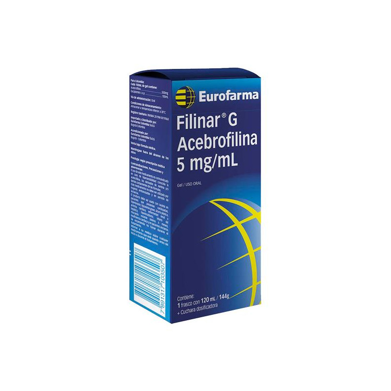 FILINAR G ACEBROFILINA 5 MG 120 ML ACEBROFILINA
