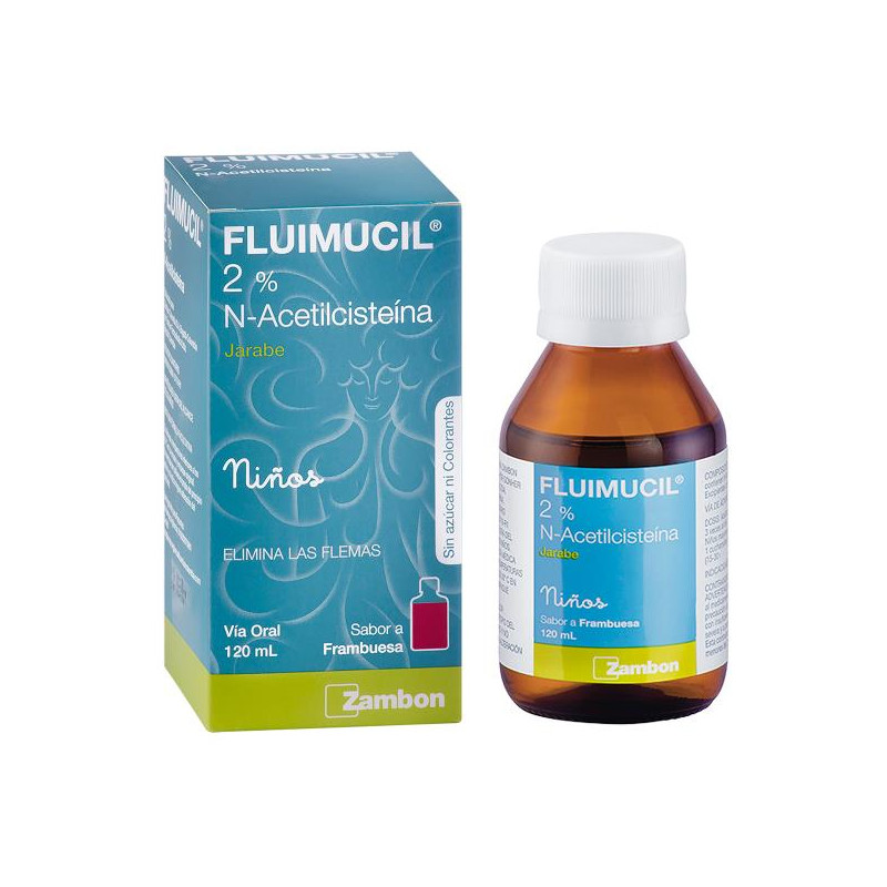 FLUIMUCIL 2% 120 ML. ACETILCISTEINA FLUIMUCIL 2% 120 ML. ACETILCISTEINA