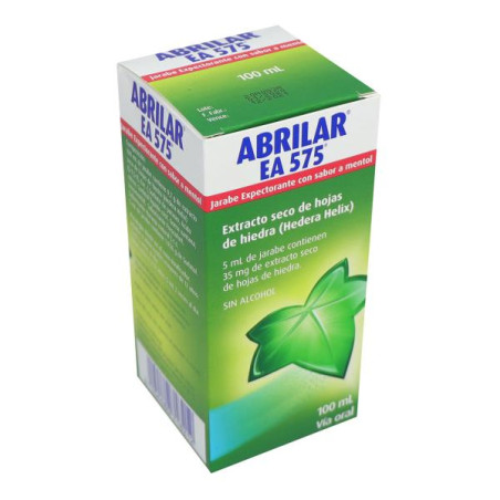 ABRILAR EA 575 MENTOL JARABE 100 ML HOJAS DE HEDERA HELIX