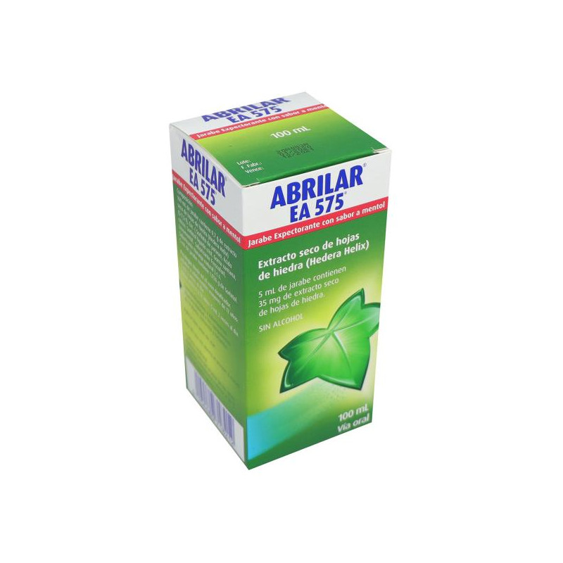ABRILAR EA 575 MENTOL JARABE 100 ML HOJAS DE HEDERA HELIX ABRILAR EA 575 MENTOL JARABE 100 ML HOJAS DE HEDERA HELIX