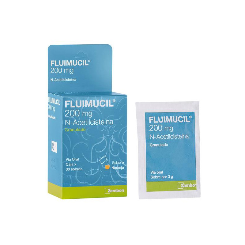 FLUIMUCIL 200 MG 30 SBS ACETILCISTEINA