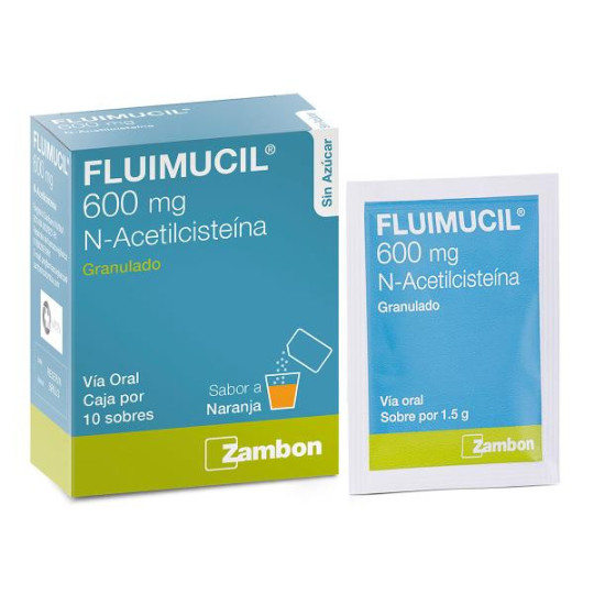 FLUIMUCIL 600 MG 10 SBS ACETILCISTEINA FLUIMUCIL 600 MG 10 SBS ACETILCISTEINA