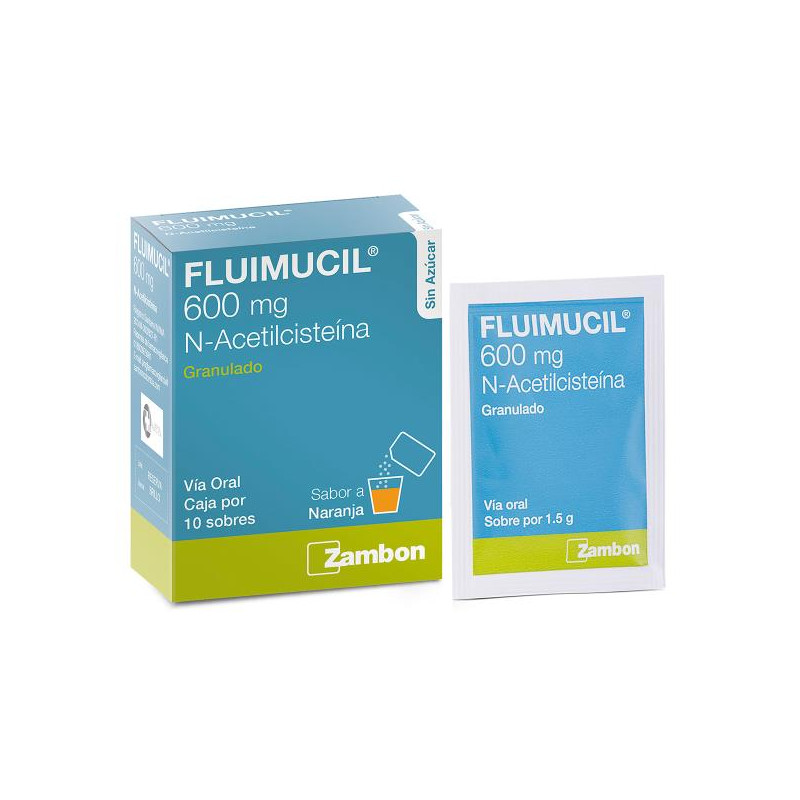 FLUIMUCIL 600 MG 10 SBS ACETILCISTEINA FLUIMUCIL 600 MG 10 SBS ACETILCISTEINA