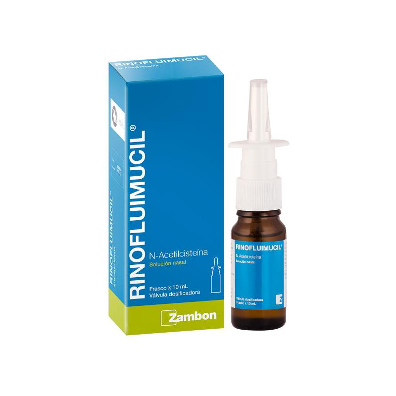 RINOFLUIMUCIL SOLUCION SPRAY 10 ML ACETILCISTEINA RINOFLUIMUCIL SOLUCION SPRAY 10 ML ACETILCISTEINA