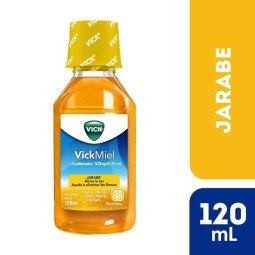 VICK JARABE MIEL 120 ML GUAIFENESINA