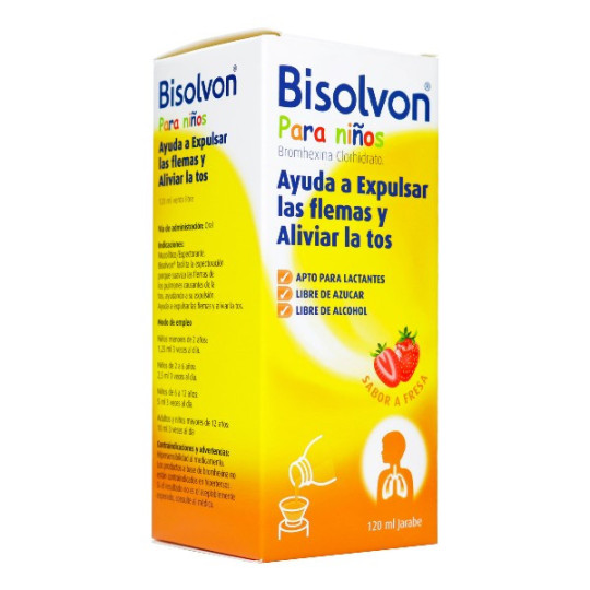 BISOLVON NINOS 120 ML BROMHEXINA