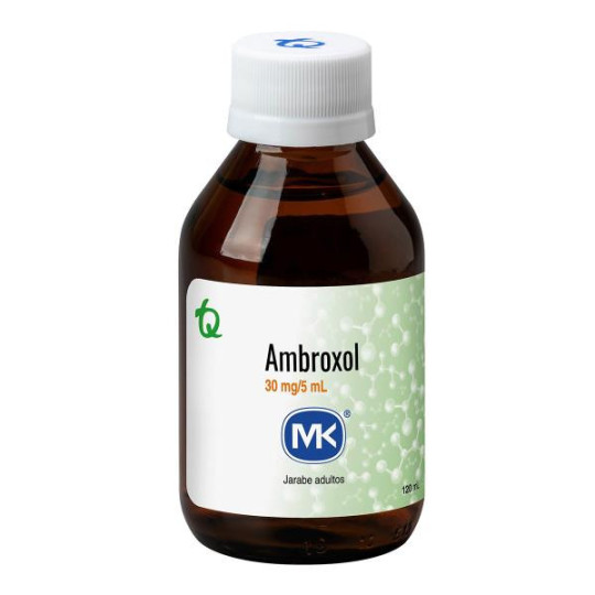 AMBROXOL MK 30 MGS 120 ML JARABE 