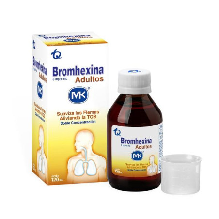 BROMHEXINA ADULTO SUSP X 120 ML MK