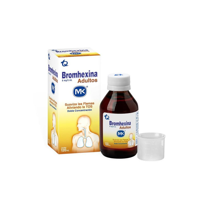 BROMHEXINA ADULTO SUSP X 120 ML MK BROMHEXINA ADULTO SUSP X 120 ML MK