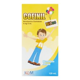COFINIL NINOS 4 MGS X 120 ML (PUMCV) (BROMHEXINA)