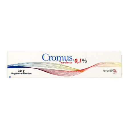 CROMUS 0.1% UNGUENTO 30 GR (A)(DA) TACROLIMUS