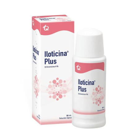ILOTICINA PLUS SOLUCION 50 ML ERITROMICINA