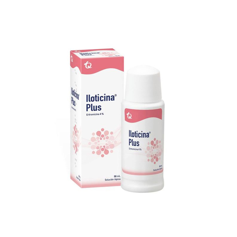 ILOTICINA PLUS SOLUCION 50 ML ERITROMICINA ILOTICINA PLUS SOLUCION 50 ML ERITROMICINA
