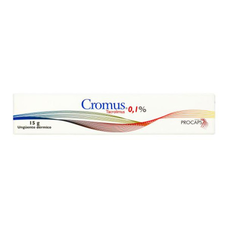 CROMUS 0.1% UNGUENTO 15 GR TACROLIMUS