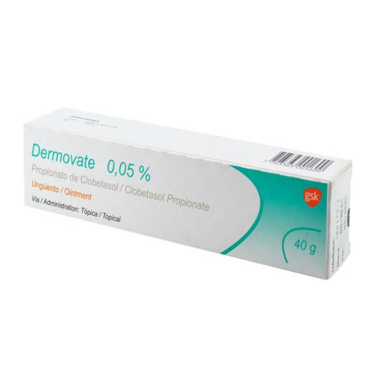 DERMOVATE UNGUENTO 40 GR (DA) CLOBETASOL