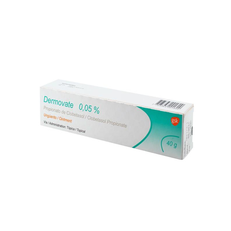 DERMOVATE UNGUENTO 40 GR (DA) CLOBETASOL