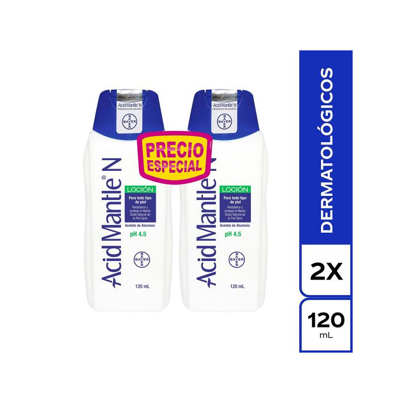 2 ACID MANTLE N LOCION 120 ML P.E 2 ACID MANTLE N LOCION 120 ML P.E