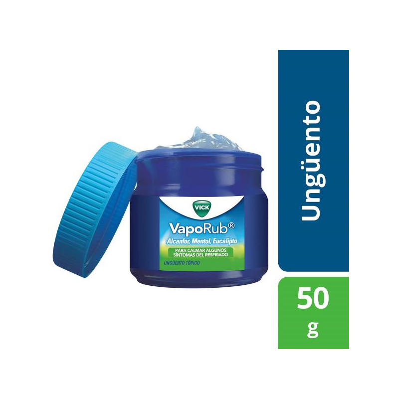 VICK VAPORUB 50 GR SALICILATO DE METILO-MENTOL-ALCANFOR