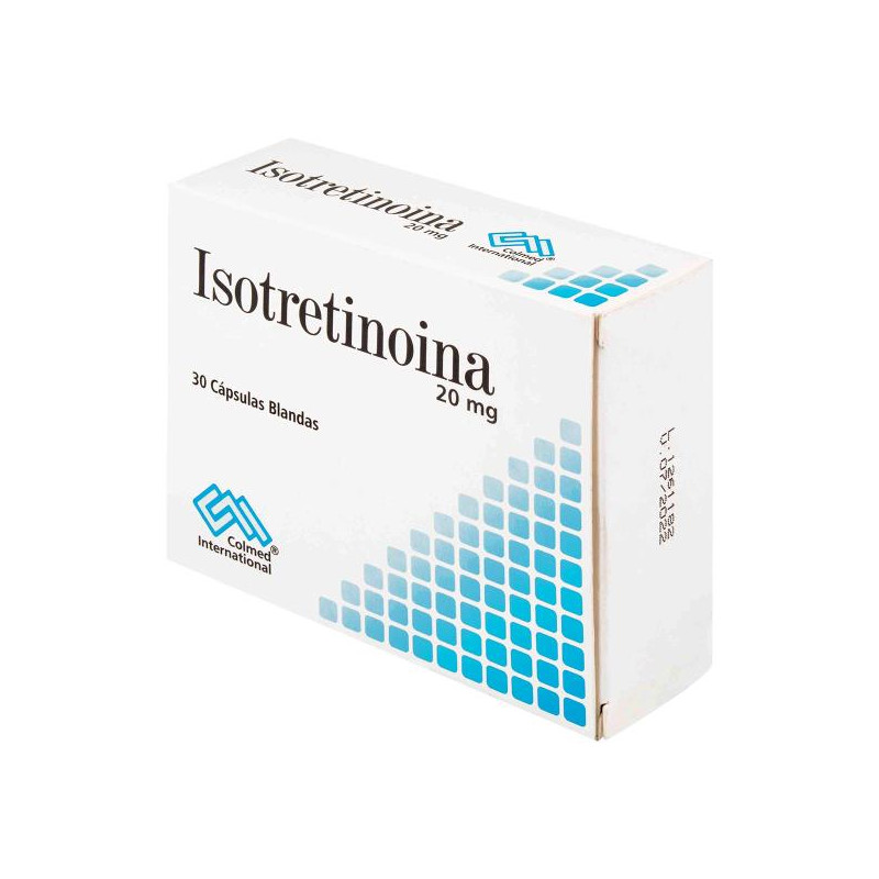 ISOTRETINOINA 20 MG 30 CAPSULAS PC(A) ISOTRETINOINA ISOTRETINOINA 20 MG 30 CAPSULAS PC(A) ISOTRETINOINA