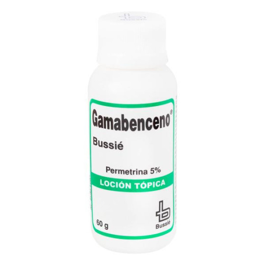 GAMABENCENO PLUS LOCION 60 ML PERMETRINA 5%