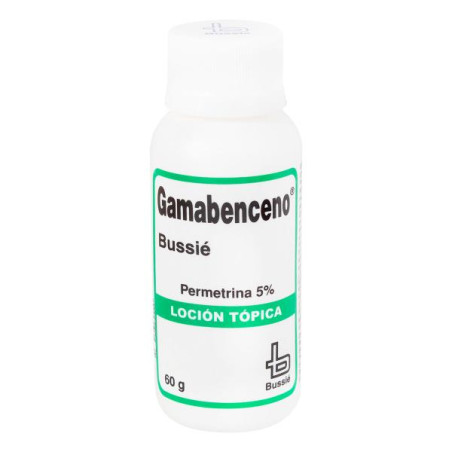 GAMABENCENO PLUS LOCION 60 ML PERMETRINA 5%