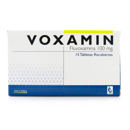 VOXAMIN 100 MG 15 TABLETAS(A) FLUVOXAMINA
