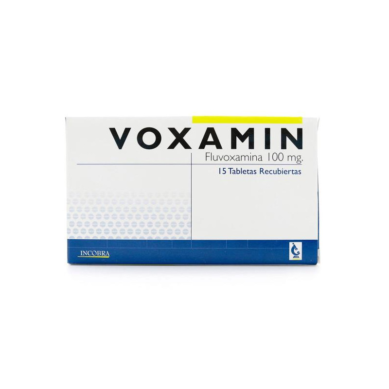 VOXAMIN 100 MG 15 TABLETAS(A) FLUVOXAMINA