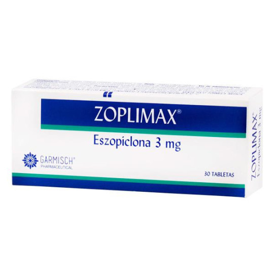 ZOPLIMAX 3 MG X 30 TBS ESZOPICLONA