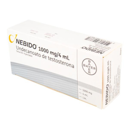NEBIDO 1000 MG 4 ML 1 AMP (A)(PB)(DA) TESTOSTERONA