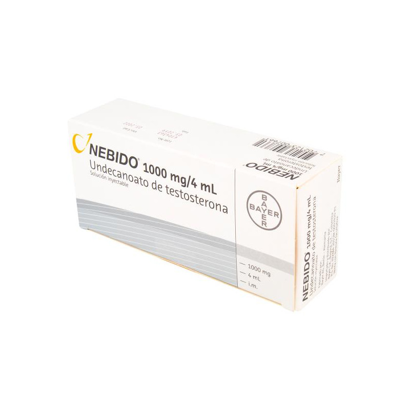 NEBIDO 1000 MG 4 ML 1 AMP (A)(PB)(DA) TESTOSTERONA